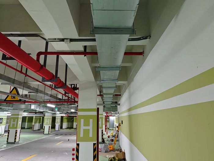 建筑地下电动汽车充电桩